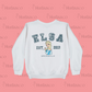 Childrens Princess Jersey Style Sweatshirt