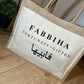 Personalised Jute Bag