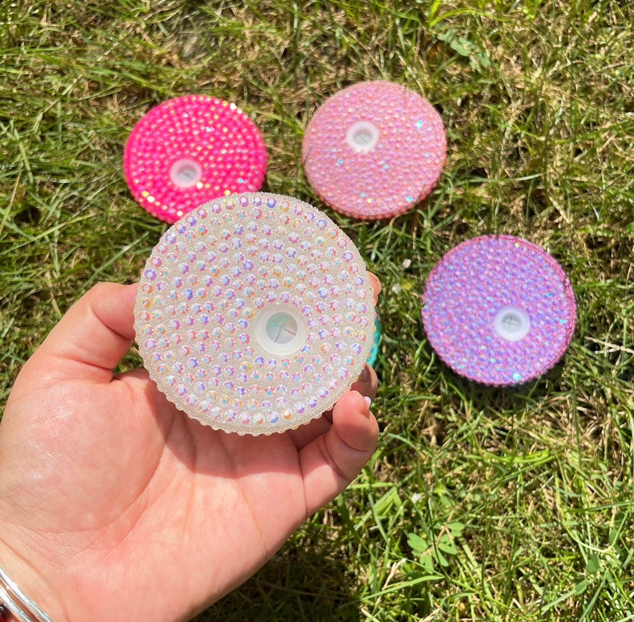 Bling Acrylic Lids