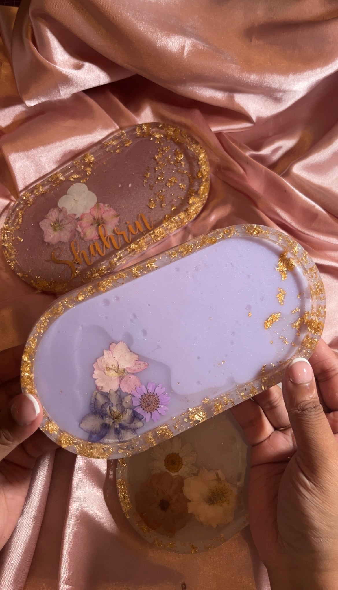 Floral Trinket Tray