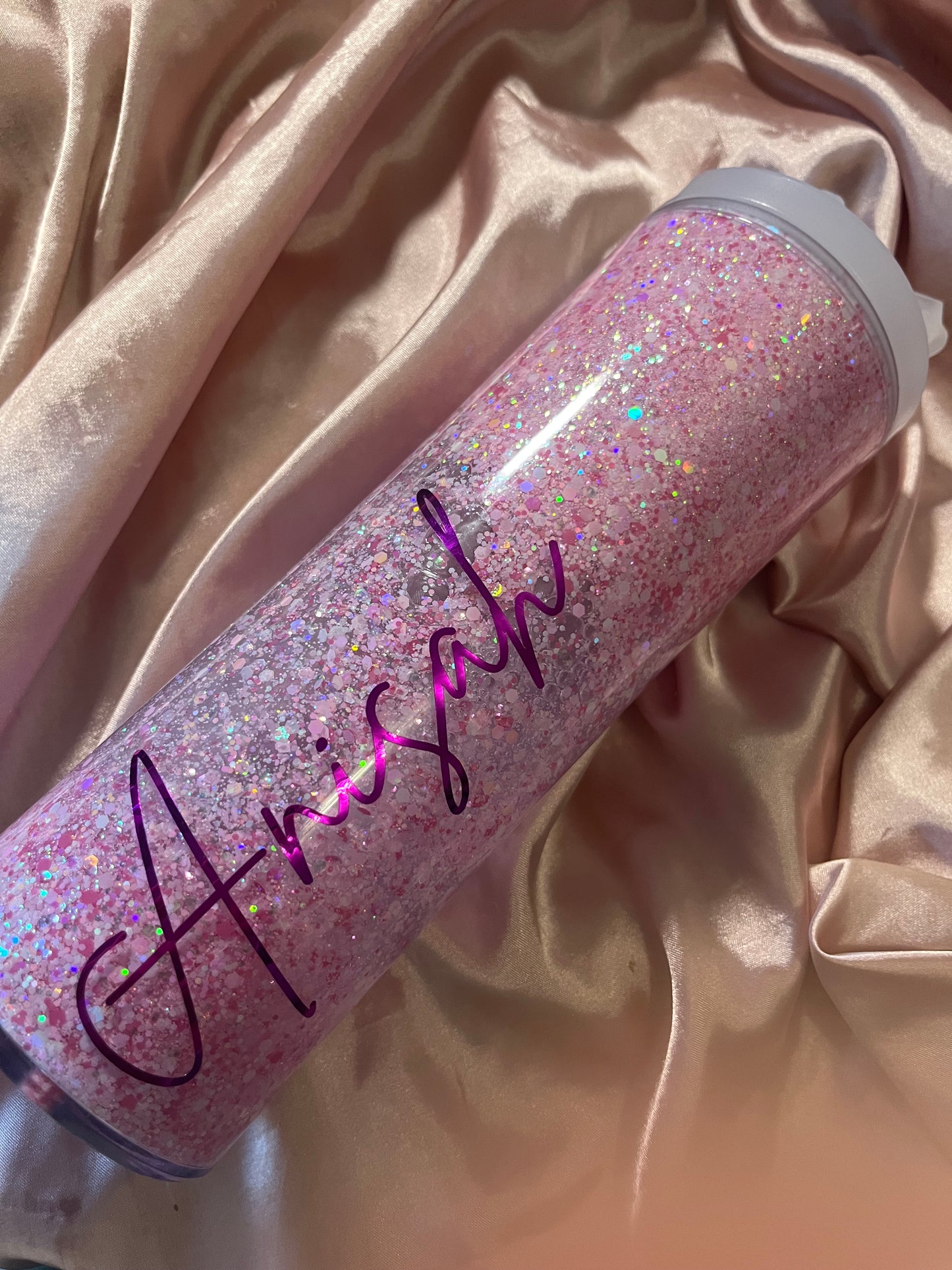 Personalised Snowglobe Water Bottle