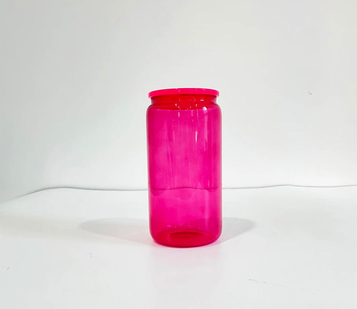 Custom Jelly ACRYLIC Can Tumbler