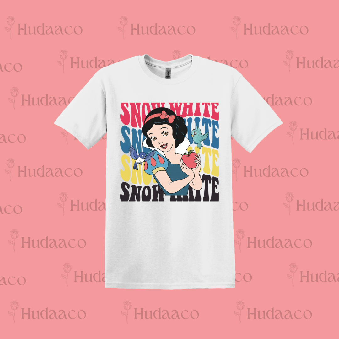 Childrens Princess Retro Style Tshirt