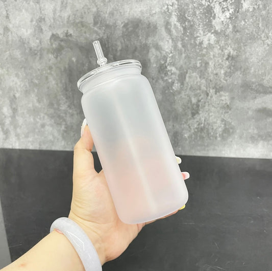 Custom Frosted ACRYLIC Can Tumbler