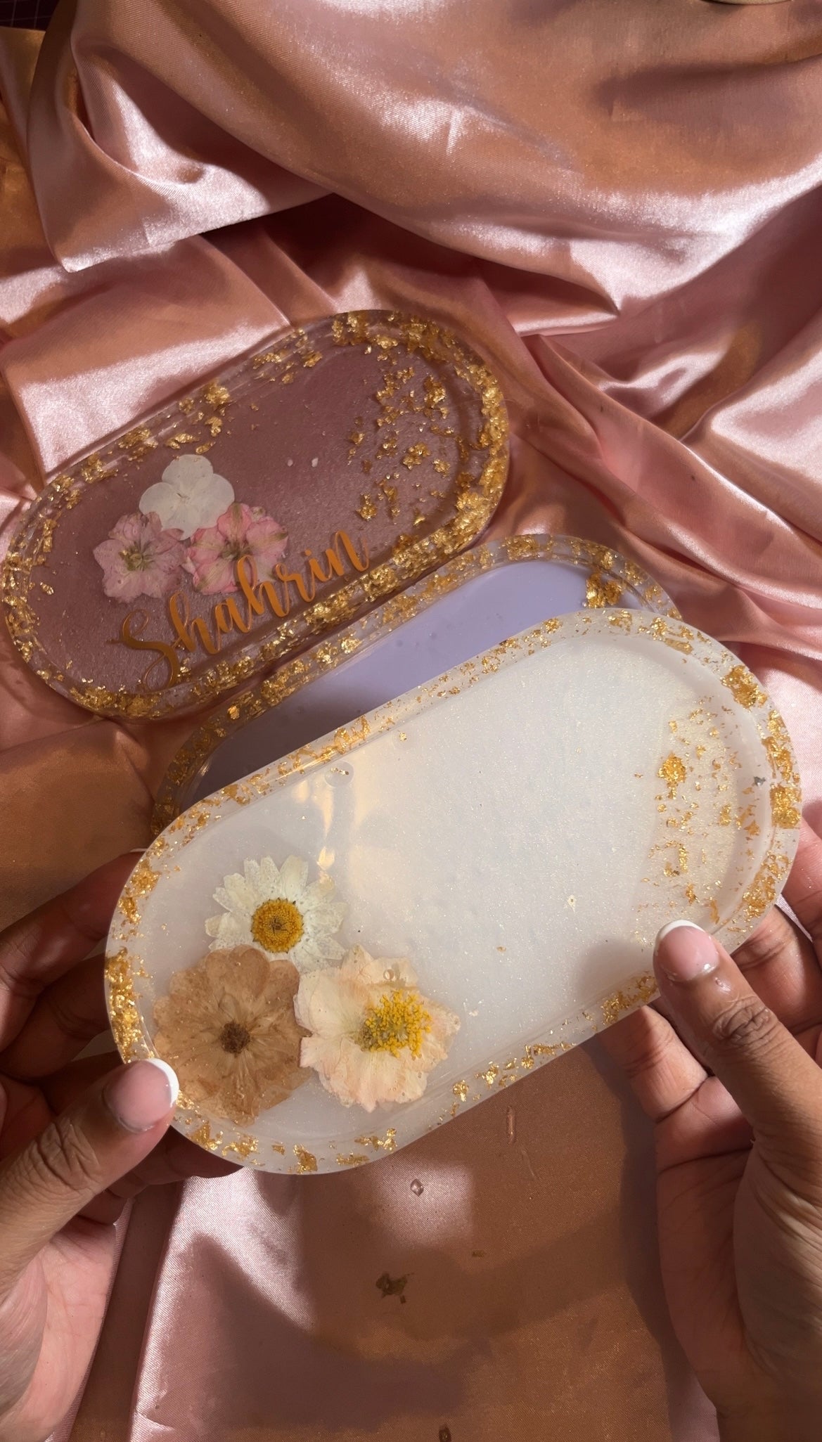 Floral Trinket Tray