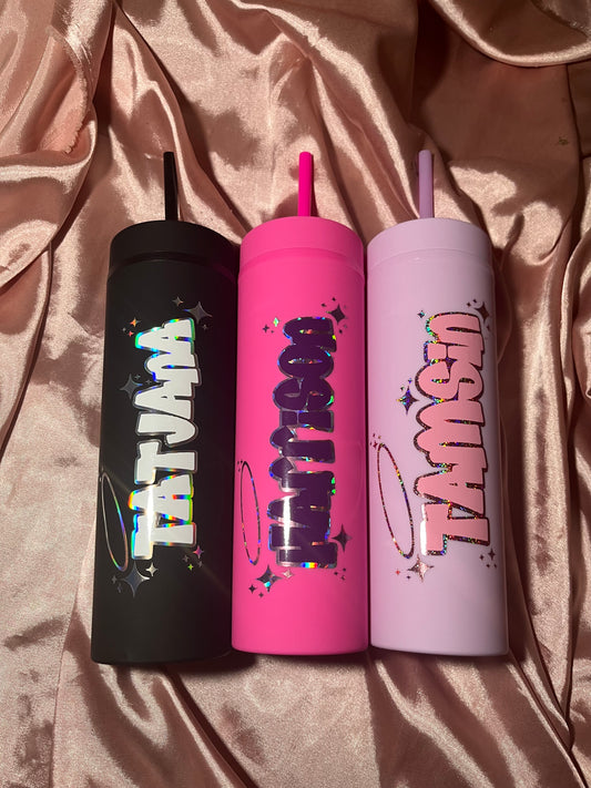 Bratz Inspired skinny tumbler