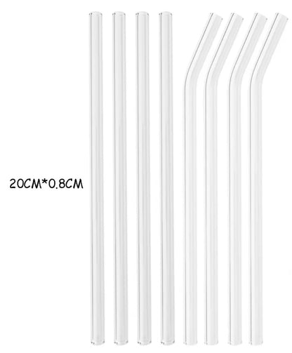 Glass Straw - Bent or Straight