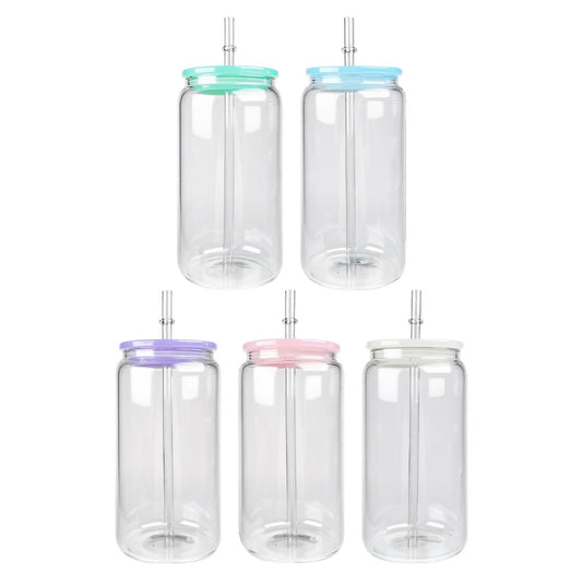 Blank Clear ACRYLIC Can Tumbler - 16oz