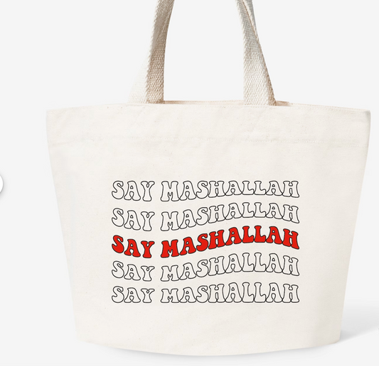 Islamic Say Tote Bag