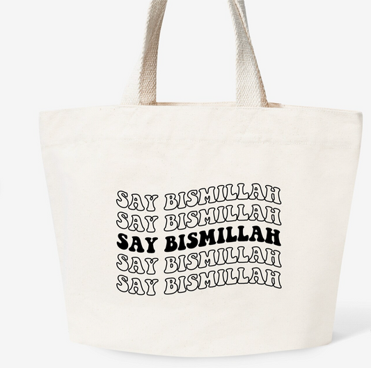 Islamic Say Tote Bag