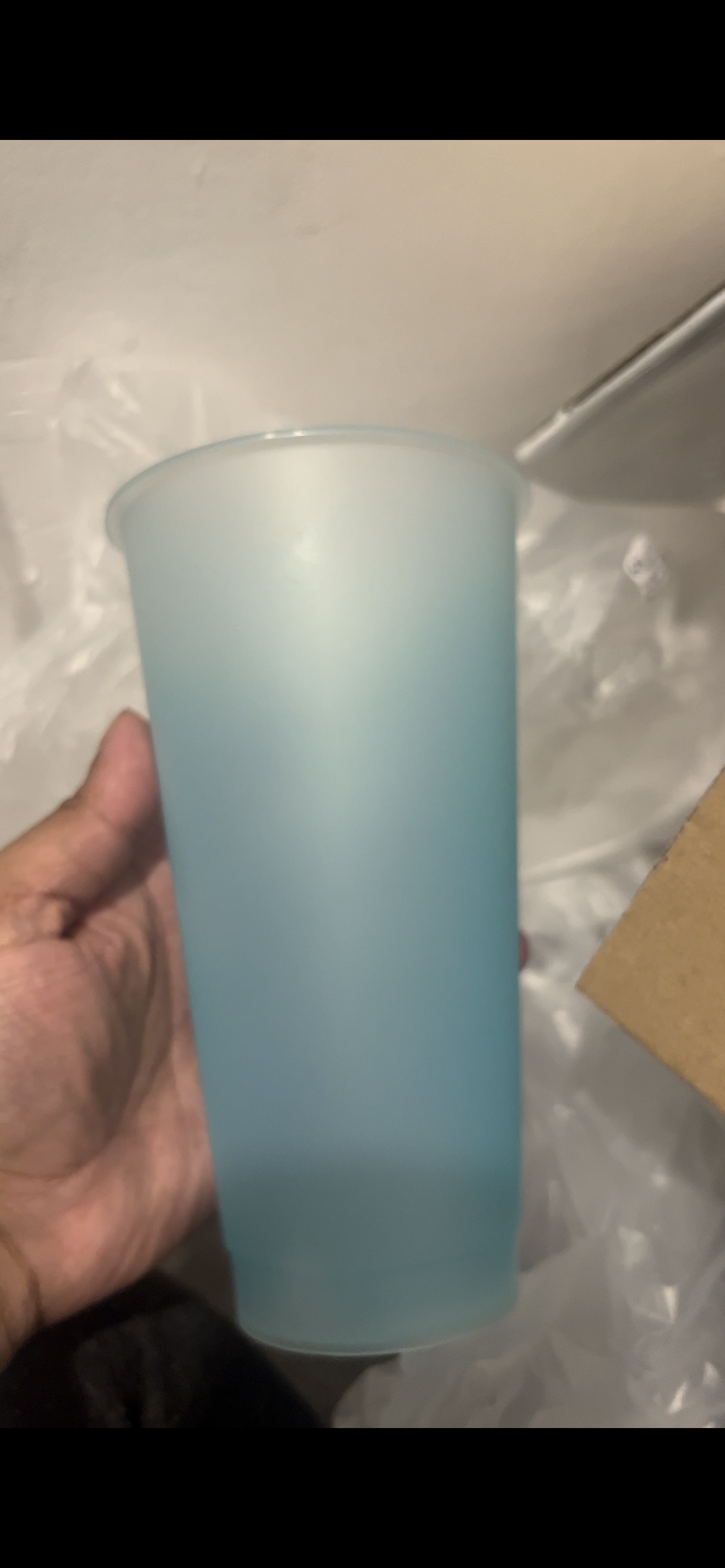 Colour Changing Arabic Name Cold Cup