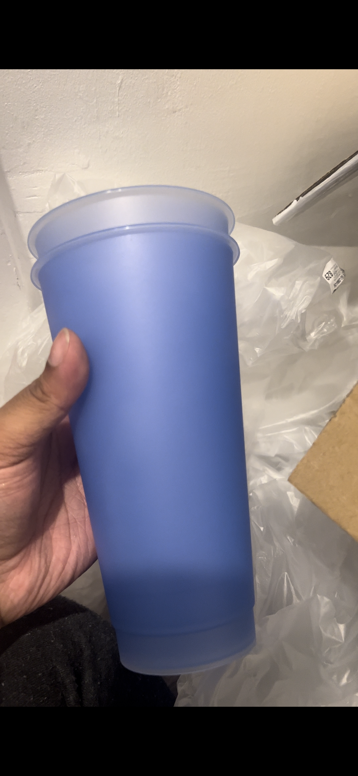 Colour Changing Arabic Name Cold Cup