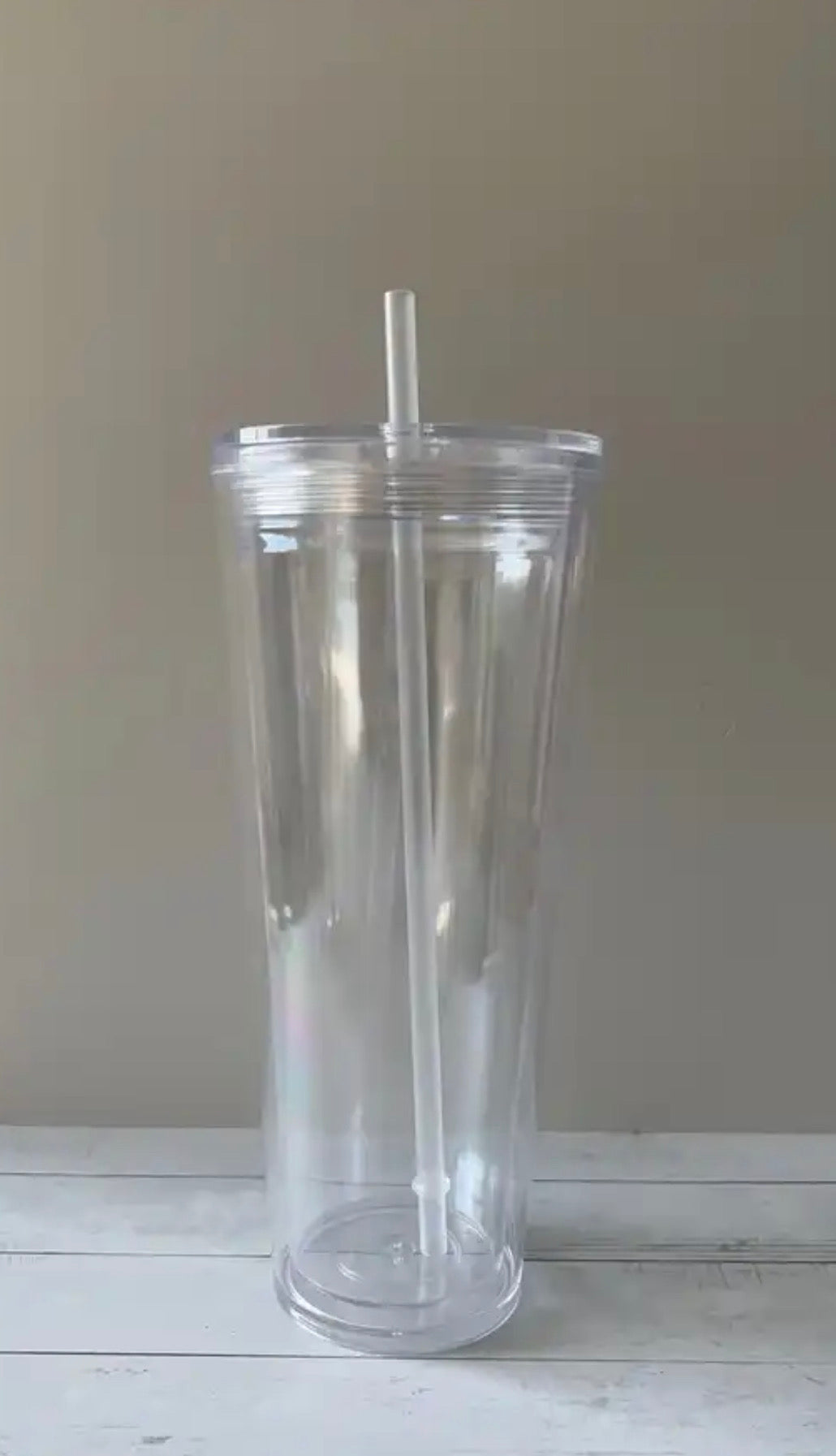 Custom 24oz ACRYLIC Double Walled Tumblers