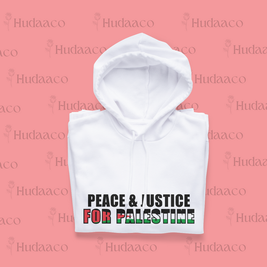 Justice + Peace For Palestine Hoodie/Sweatshirt