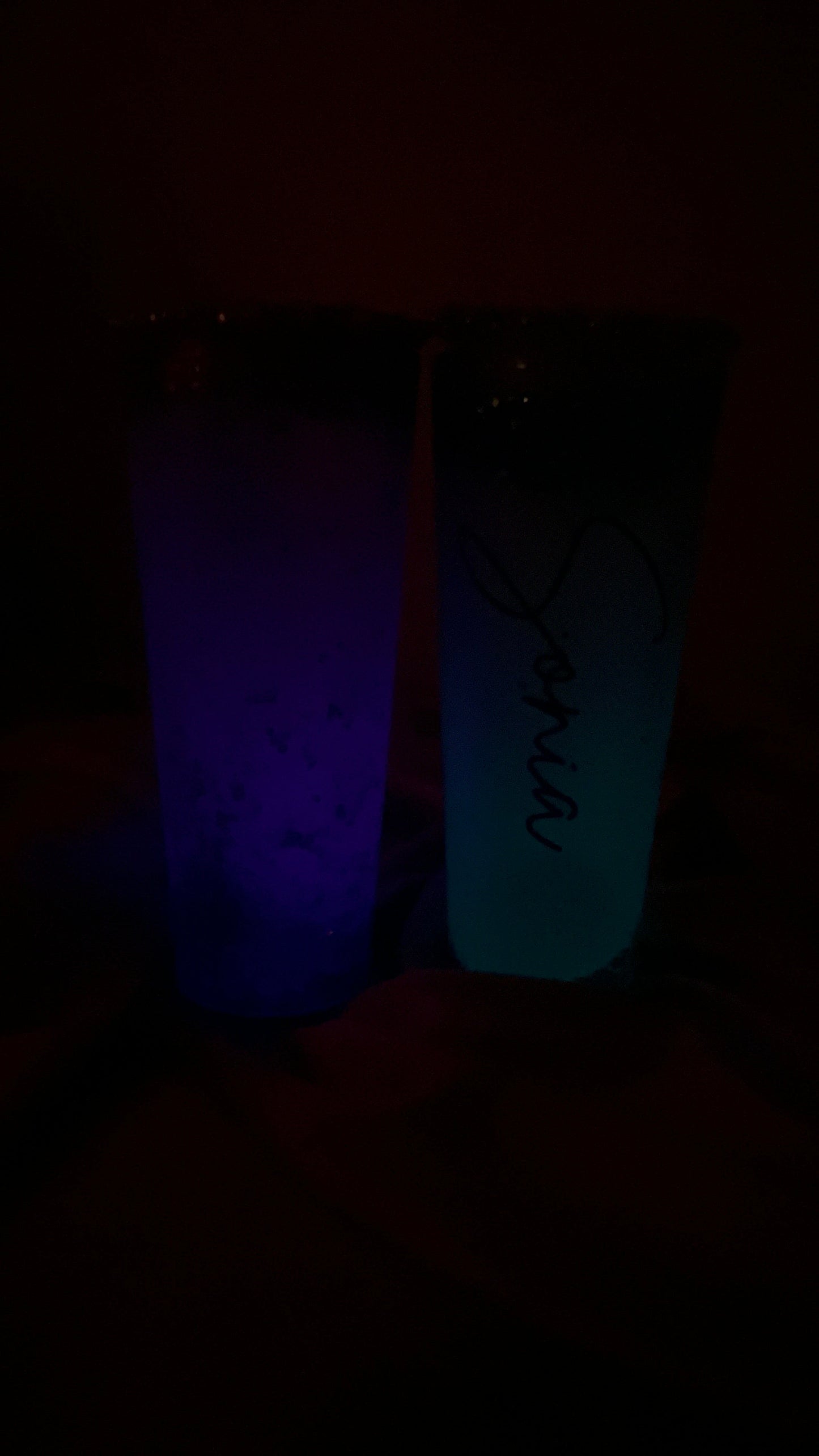 Personalised Glow in the Dark Tumbler