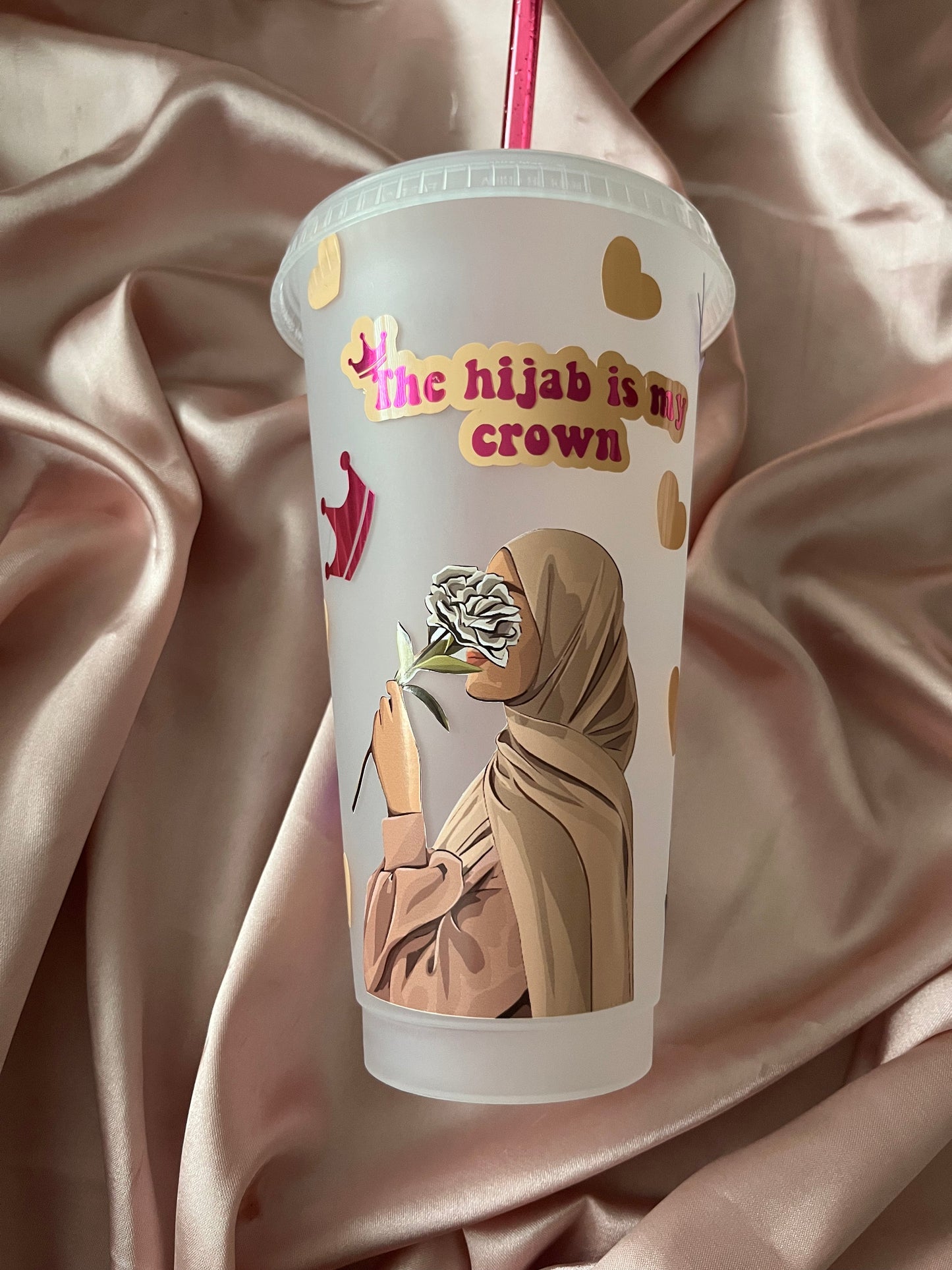 Hijab Is My Crown Cold Cup