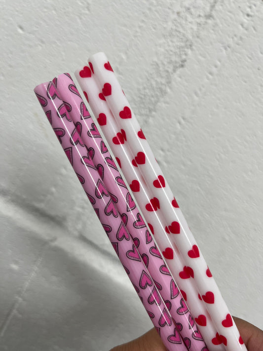 Heart Straws